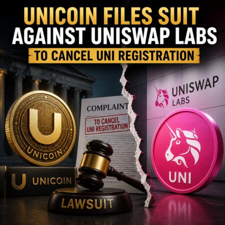 Unicoin Files Suit Against Uniswap Labs to Cancel UNI Registration Unicoin Files Suit Against Uniswap Labs To Cancel Uni Registration