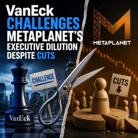 VanEck Challenges Metaplanet’s Executive Dilution Despite Cuts Vaneck Challenges Metaplanet’s Executive Dilution Despite Cuts