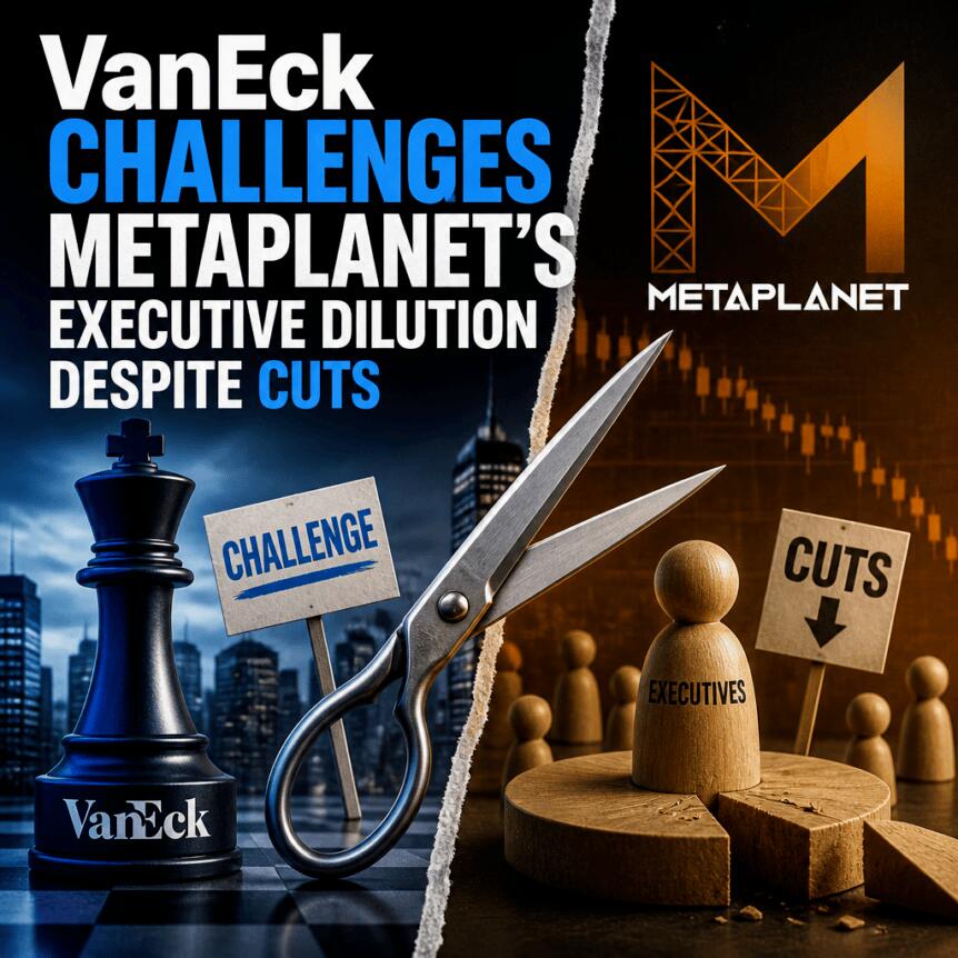 Vaneck Challenges Metaplanet’s Executive Dilution Despite Cuts