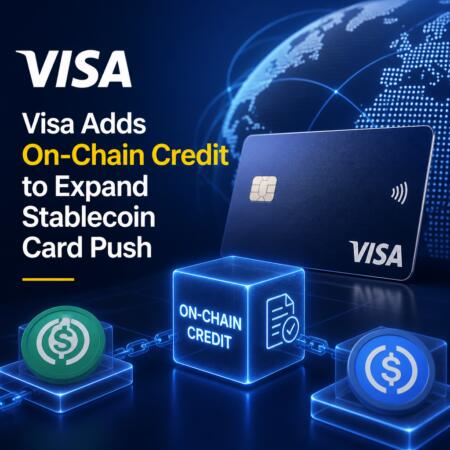 Visa Adds On-Chain Credit to Expand Stablecoin Card Push Visa Adds On-Chain Credit To Expand Stablecoin Card Push