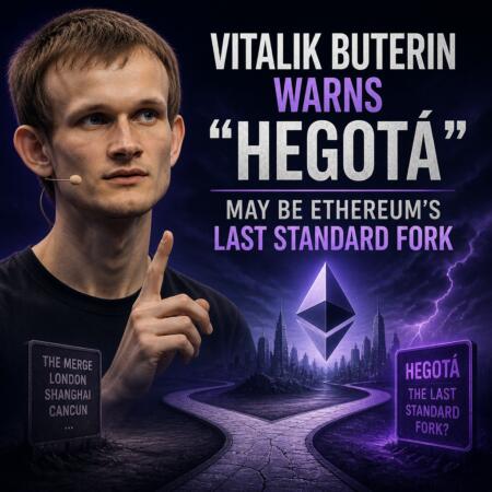 Vitalik Buterin Warns “hegotá” May Be Ethereum’s Last Standard Fork