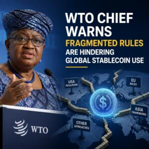 Wto Chief Warns Fragmented Rules Are Hindering Global Stablecoin Use