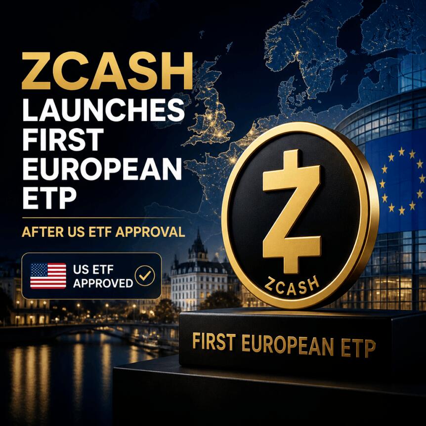 Zcash Launches First European ETP After US ETF Approval Zcash Launches First European Etp After Us Etf Approval