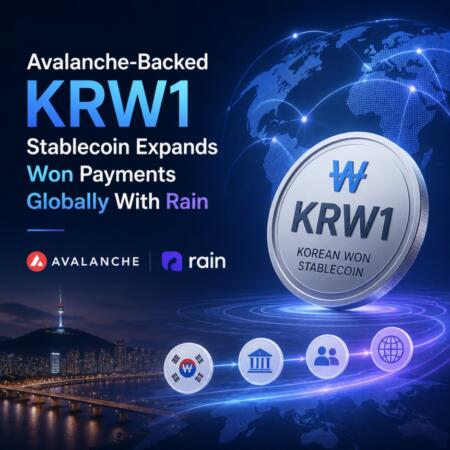Avalanche-Backed KRW1 Stablecoin Expands Won Payments Globally With Rain Avalanche Backed Krw1 Stablecoin Expands Won Payments Globally With Rain