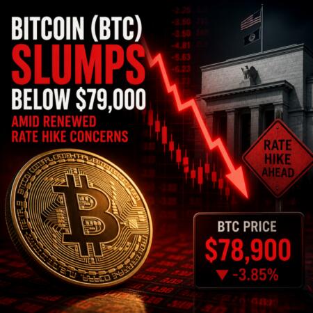 Bitcoin (BTC) Slumps Below $79,000 Amid Renewed Rate Hike Concerns Bitcoin Btc Slumps Below 79 000 Amid Renewed Rate Hike Concerns
