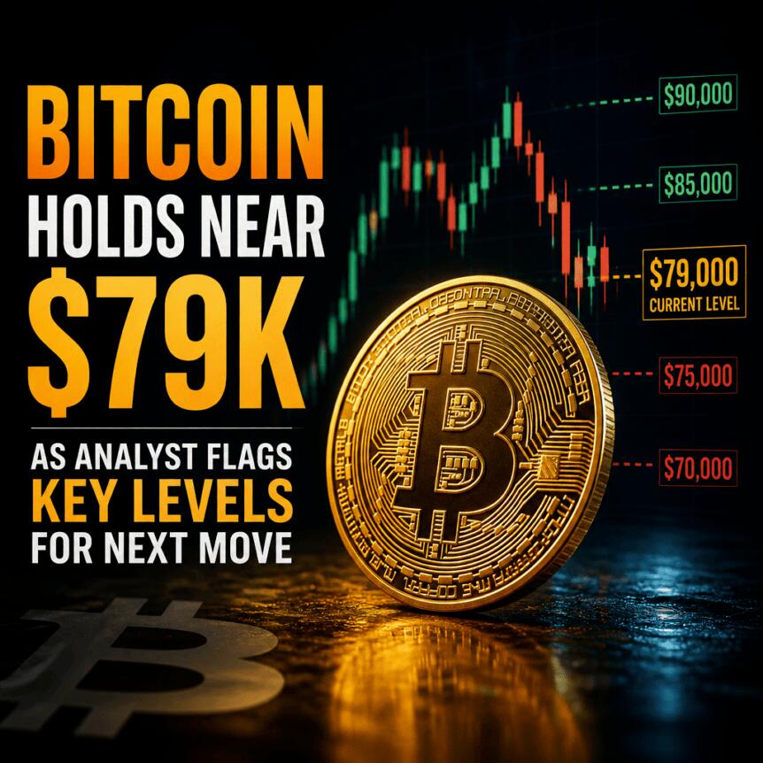 Bitcoin Holds Near $79K as Analyst Flags Key Levels for Next Move Bitcoin Holds Near 79k As Analyst Flags Key Levels For Next Move