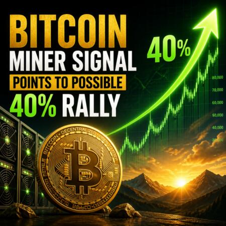 Bitcoin Miner Signal Points to Possible 40% Rally Bitcoin Miner Signal Points To Possible 40 Rally