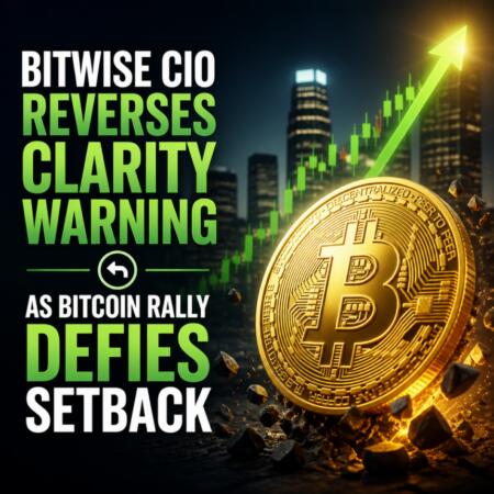 Bitwise Cio Reverses Clarity Warning As Bitcoin Rally Defies Setback