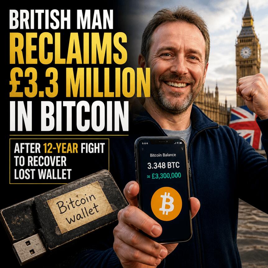 British Man Reclaims 3 3 Million In Bitcoin After 12 Year Fight To Recover Lost