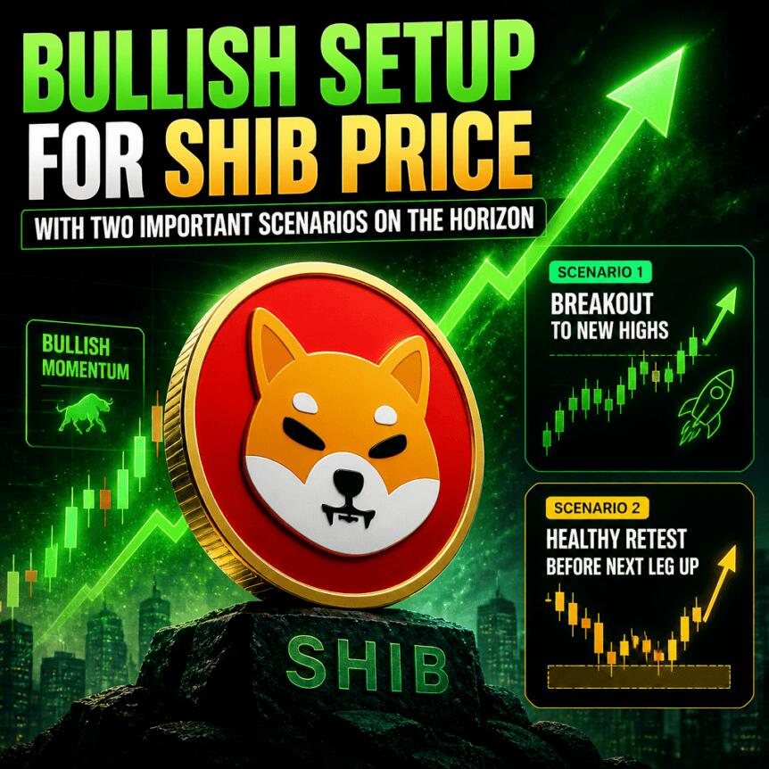 Bullish Setup For Shib Price With Two Important Scenarios On The Horizon Bullish Setup For Shib Price With Two Important Scenarios On The Horizon