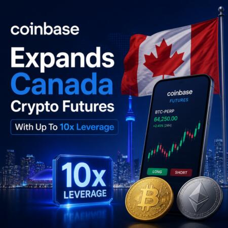 Coinbase Expands Canada Crypto Futures With Up To 10x Leverage