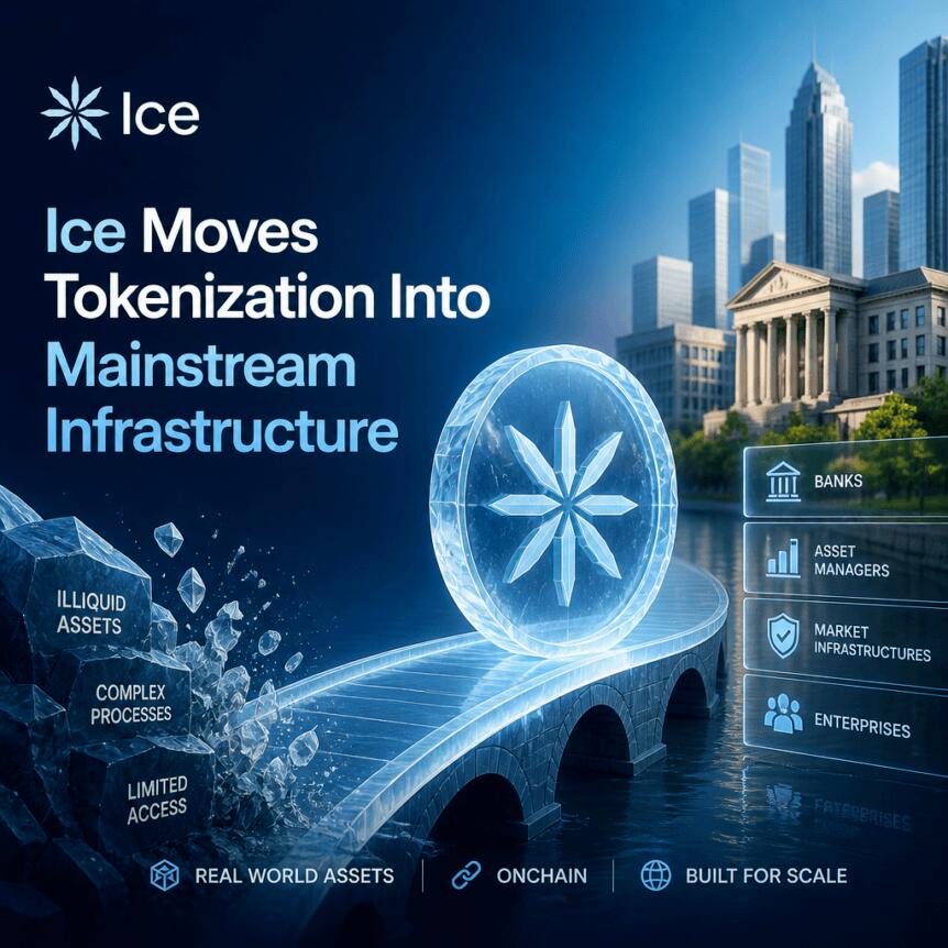 Ice Moves Tokenization Into Mainstream Infrastructure Ice Moves Tokenization Into Mainstream Infrastructure