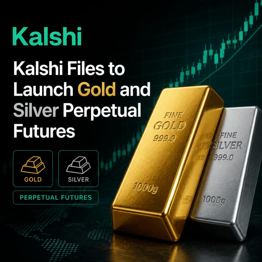 Kalshi Files to Launch Gold and Silver Perpetual Futures