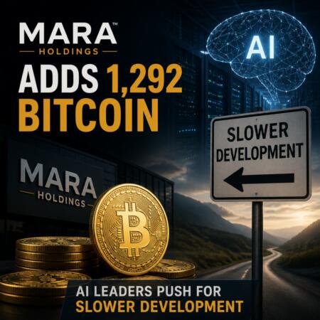 Mara Holdings Adds 1,292 Bitcoin As AI Leaders Push for Slower Development Mara Holdings Adds 1 292 Bitcoin As Ai Leaders Push For Slower Development