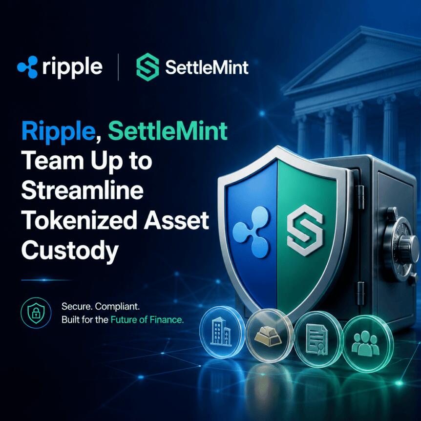 Ripple, SettleMint Team Up to Streamline Tokenized Asset Custody Ripple Settlemint Team Up To Streamline Tokenized Asset Custody