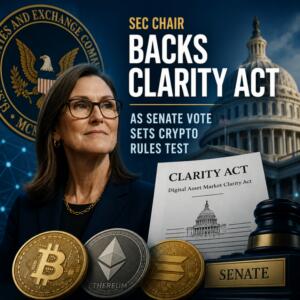 Sec Chair Backs Clarity Act As Senate Vote Sets Crypto Rules Test