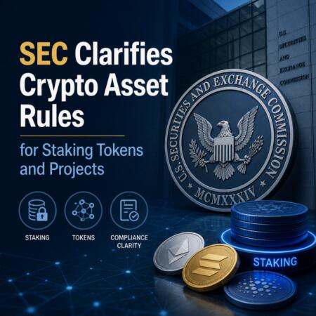SEC Clarifies Crypto Asset Rules for Staking Tokens and Projects Sec Clarifies Crypto Asset Rules For Staking Tokens And Projects