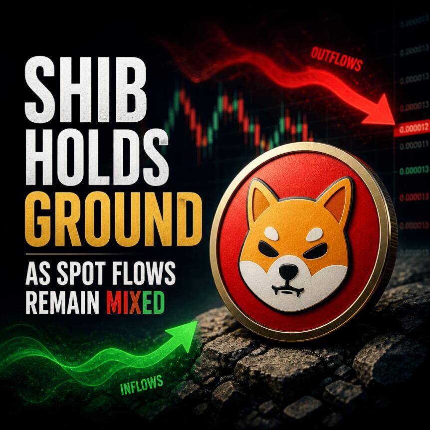 Shib Holds Ground As Spot Flows Remain Mixed