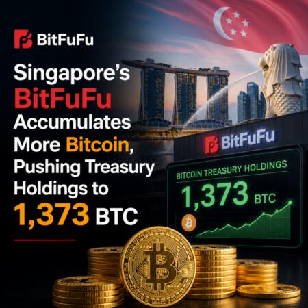 Singapore’s BitFuFu Accumulates More Bitcoin, Pushing Treasury Holdings to 1,373 BTC Singapore S Bitfufu Accumulates More Bitcoin Pushing Treasury Holdings To 1 373