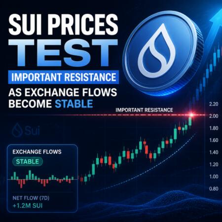 Sui Prices Test Important Resistance As Exchange Flows Become Stable Sui Prices Test Important Resistance As Exchange Flows Become Stable