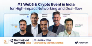 Unchained Summit India to Convene Leaders Shaping India’s Digital Asset Future 1200 X 600