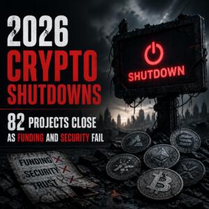 2026 Crypto Shutdowns: 82 Projects Close as Funding and Security Fail 2026 Crypto Shutdowns: 82 Projects Close As Funding And Security Fail