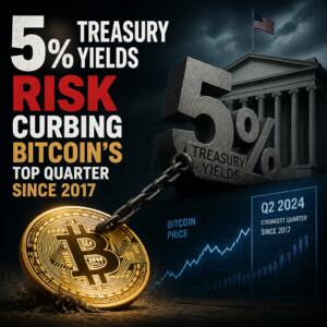 5% Treasury Yields Risk Curbing Bitcoin’s Top Quarter Since 2017
