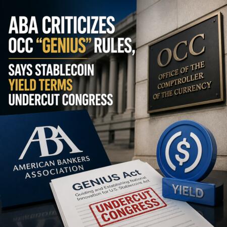 Aba Criticizes Occ “genius” Rules, Says Stablecoin Yield Terms Undercut Congress