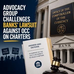 Advocacy Group Challenges Banks’ Lawsuit Against Occ On Charters