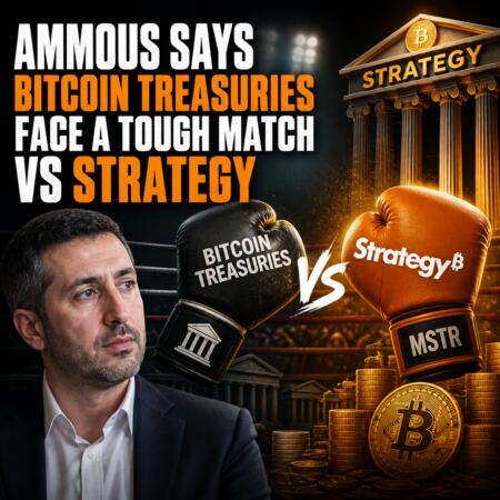 Ammous Says Bitcoin Treasuries Face A Tough Match Vs Strategy