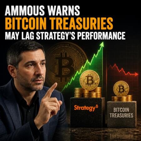 Ammous Warns Bitcoin Treasuries May Lag Strategy’s Performance Ammous Warns Bitcoin Treasuries May Lag Strategy's Performance