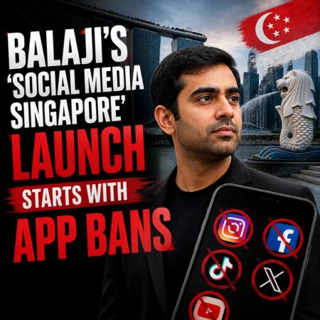 Balaji’s ‘social Media Singapore’ Launch Starts With App Bans
