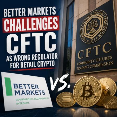 Better Markets Challenges Cftc As Wrong Regulator For Retail Crypto