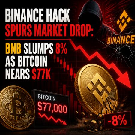 Binance Hack Spurs Market Drop: BNB Slumps 8% as Bitcoin Nears $77K Binance Hack Spurs Market Drop: Bnb Slumps 8% As Bitcoin Nears $77k