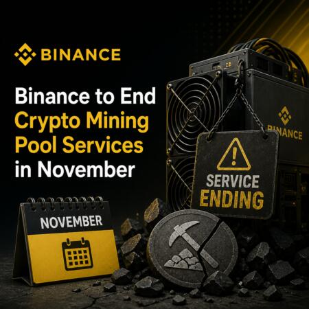 Binance To End Crypto Mining Pool Services In November