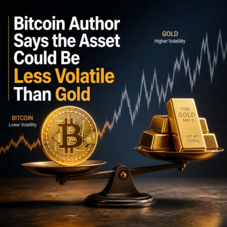Bitcoin Author Says The Asset Could Be Less Volatile Than Gold