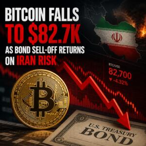 Bitcoin Falls to $82.7K as Bond Sell-Off Returns on Iran Risk Bitcoin Falls To $82.7k As Bond Sell-Off Returns On Iran Risk