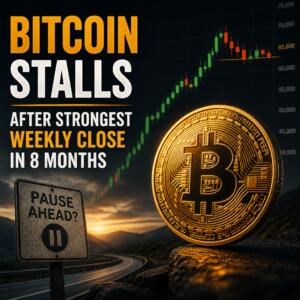 Bitcoin Stalls After Strongest Weekly Close In 8 Months