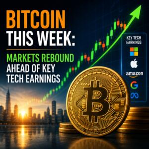 Bitcoin This Week: Markets Rebound Ahead of Key Tech Earnings Bitcoin This Week: Markets Rebound Ahead Of Key Tech Earnings