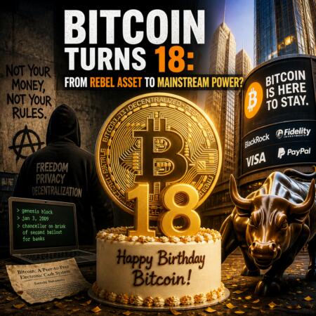 Bitcoin Turns 18: From Rebel Asset to Mainstream Power? Bitcoin Turns 18: From Rebel Asset To Mainstream Power?