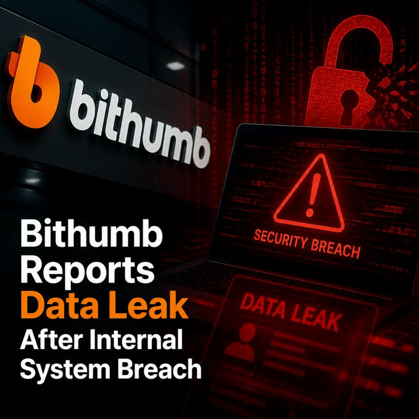 Bithumb Reports Data Leak After Internal System Breach Bithumb Reports Data Leak After Internal System Breach