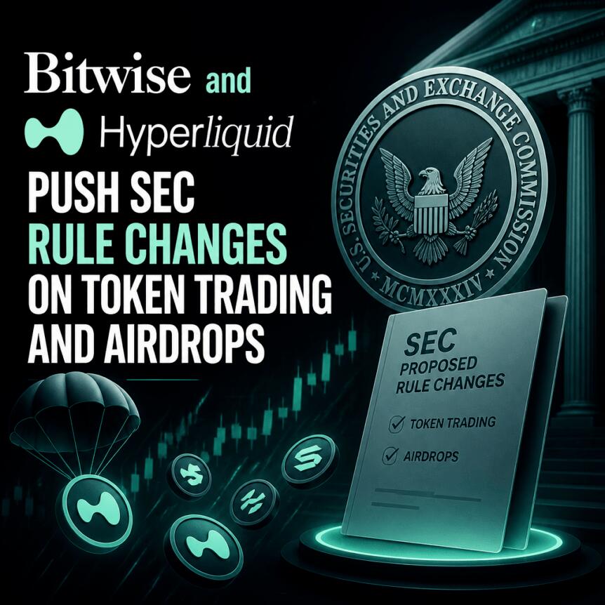 Bitwise and Hyperliquid Push SEC Rule Changes on Token Trading and Airdrops Bitwise And Hyperliquid Push Sec Rule Changes On Token Trading And Airdrops