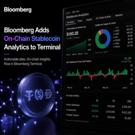 Bloomberg Adds On-Chain Stablecoin Analytics To Terminal