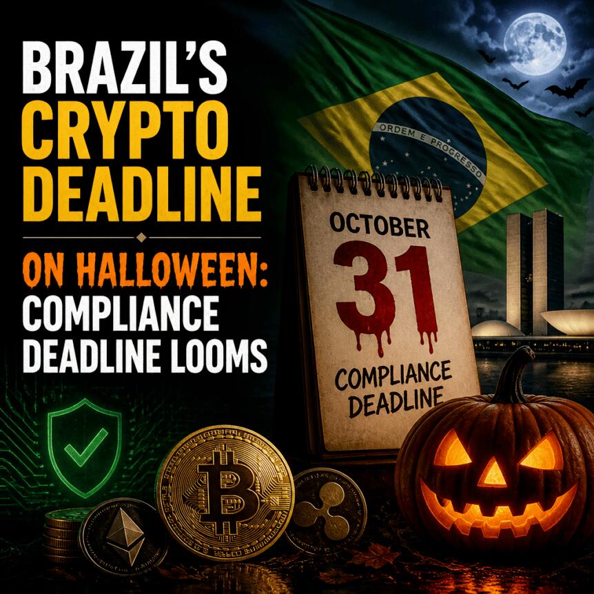 Brazil’s Crypto Deadline on Halloween: Compliance Deadline Looms Brazil’s Crypto Deadline On Halloween: Compliance Deadline Looms