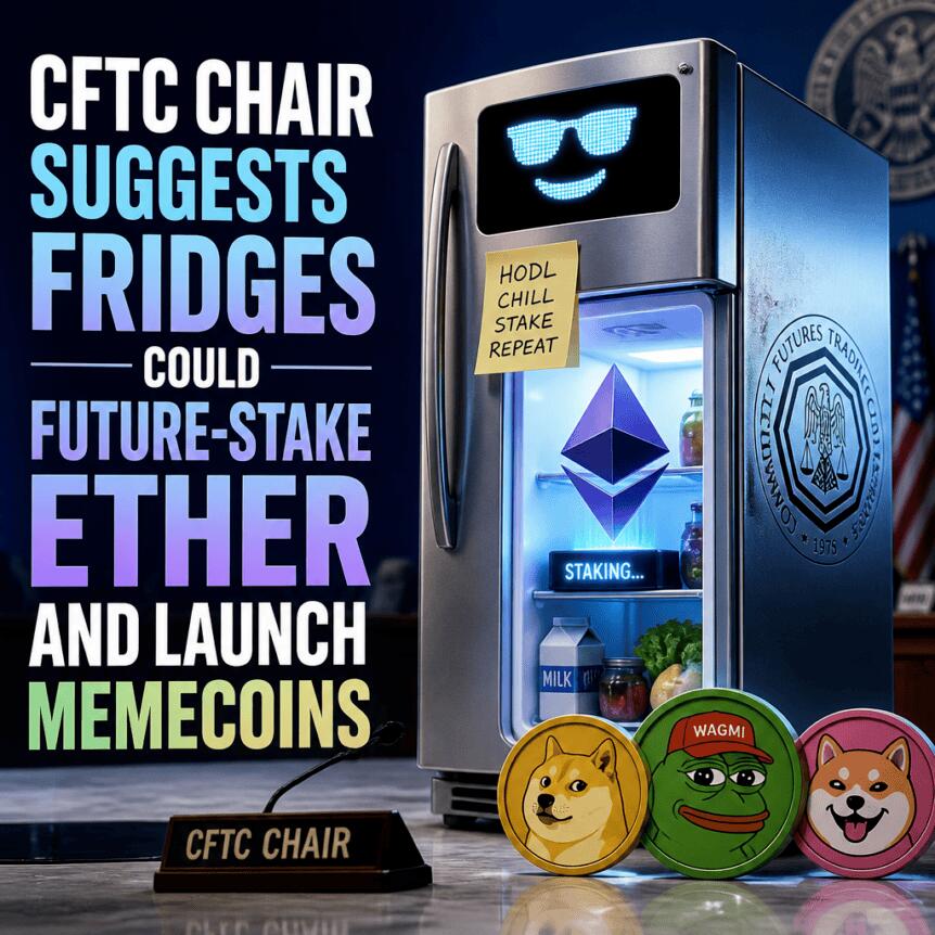 Cftc Chair Suggests Fridges Could Future-Stake Ether And Launch Memecoins