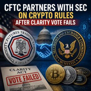Cftc Partners With Sec On Crypto Rules After Clarity Vote Fails