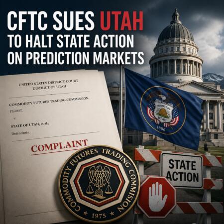 Cftc Sues Utah To Halt State Action On Prediction Markets
