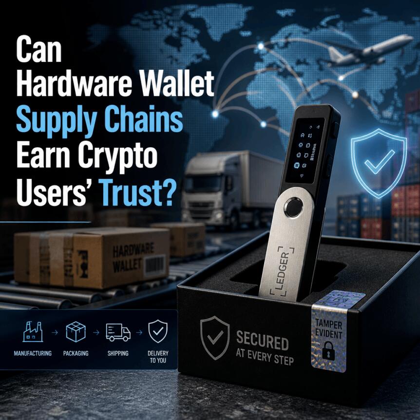 Can Hardware Wallet Supply Chains Earn Crypto Users’ Trust? Can Hardware Wallet Supply Chains Earn Crypto Users’ Trust?