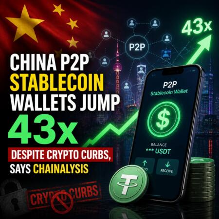 China P2P Stablecoin Wallets Jump 43x Despite Crypto Curbs, Says Chainalysis China P2p Stablecoin Wallets Jump 43x Despite Crypto Curbs, Says Chainalysis