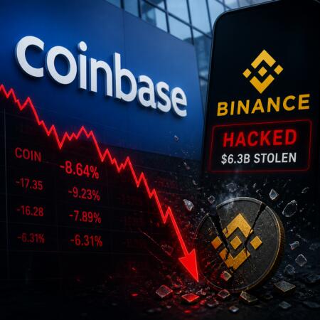 Coinbase Shares Drop As Markets React To $6.3b Binance Hack